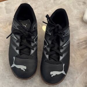 Puma Black and White Sports Sneakers